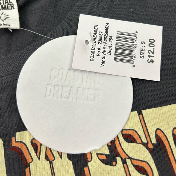 NWT Midi Tee Shirt Coastal Dreamer Wild West Rodeo Size S - Picture 7 of 7